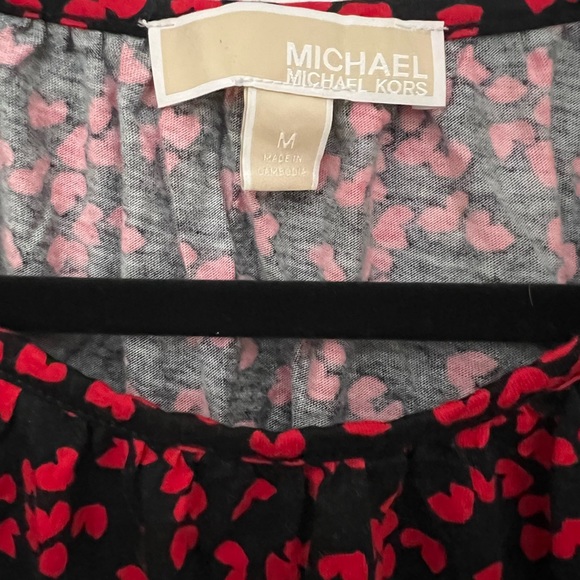 Michael Kors - Heart Print Top - Picture 6 of 6
